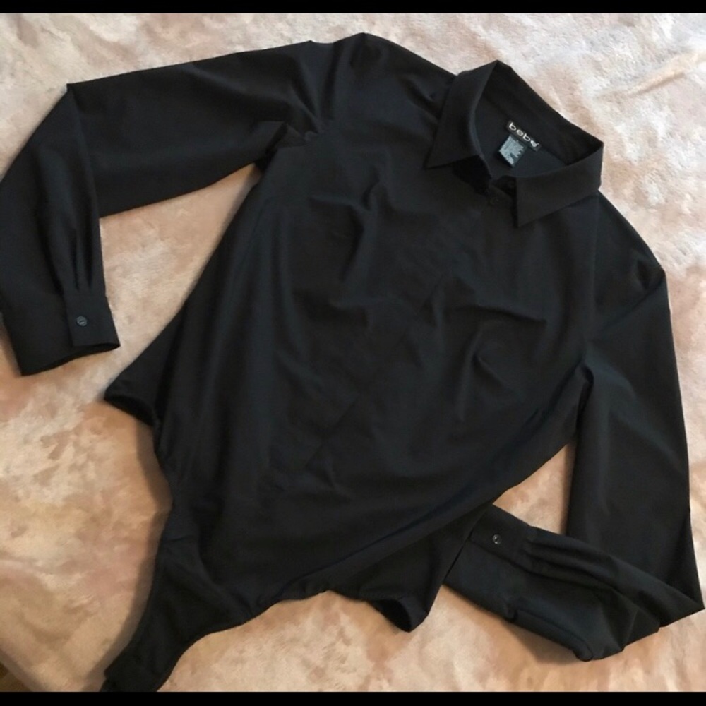 Bebe collared bodysuit